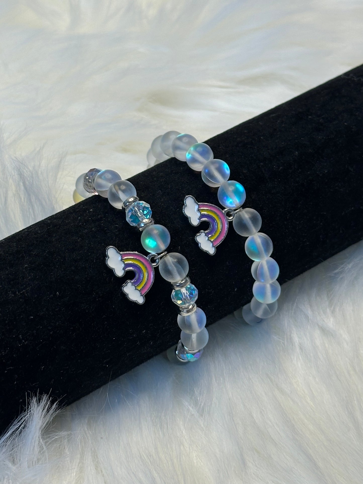 RAINBOW MOONSTONE BRACELET