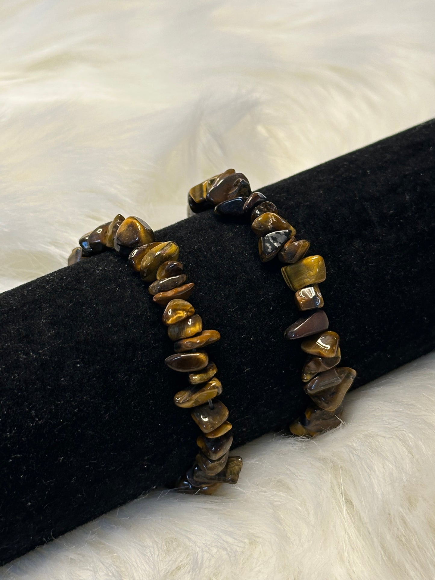 Tiger’s Eye Chip Bracelet