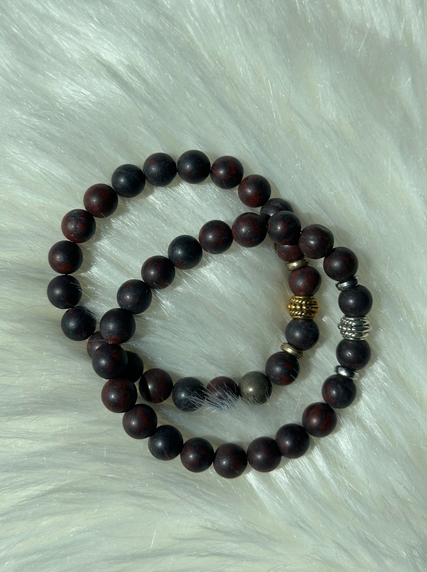 BRECCIATED JASPER BRACELET