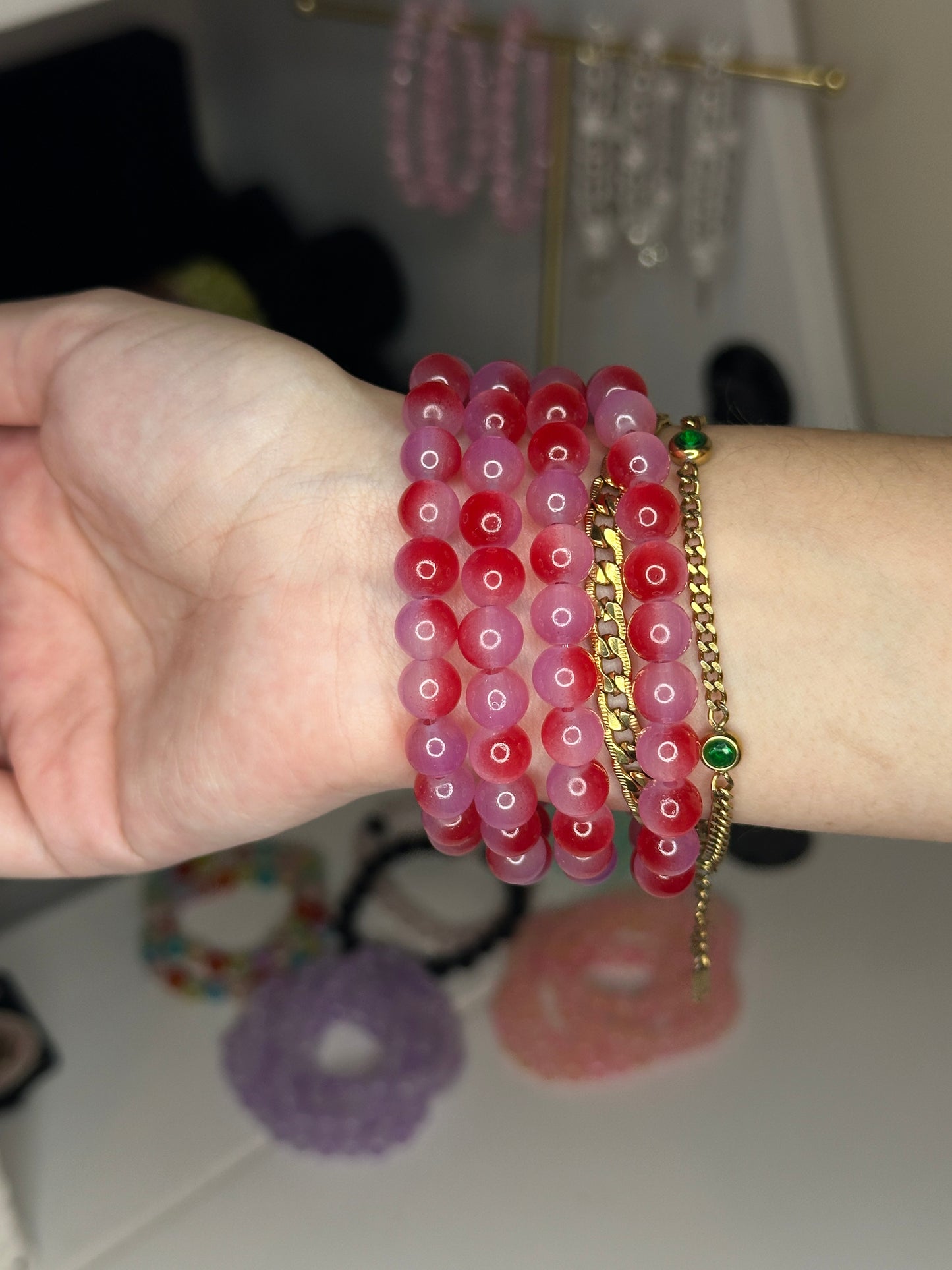 Red Cherry Bracelet