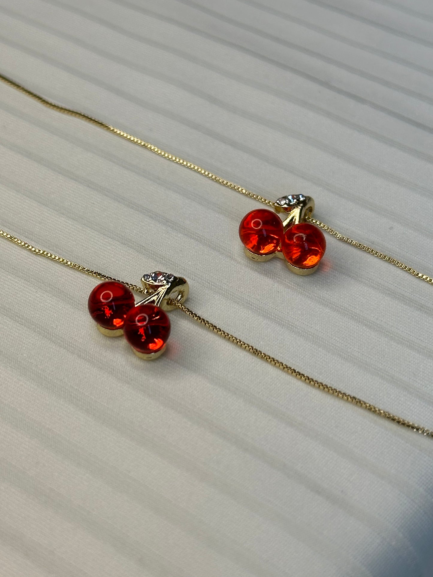 RED CHERRY NECKLACE