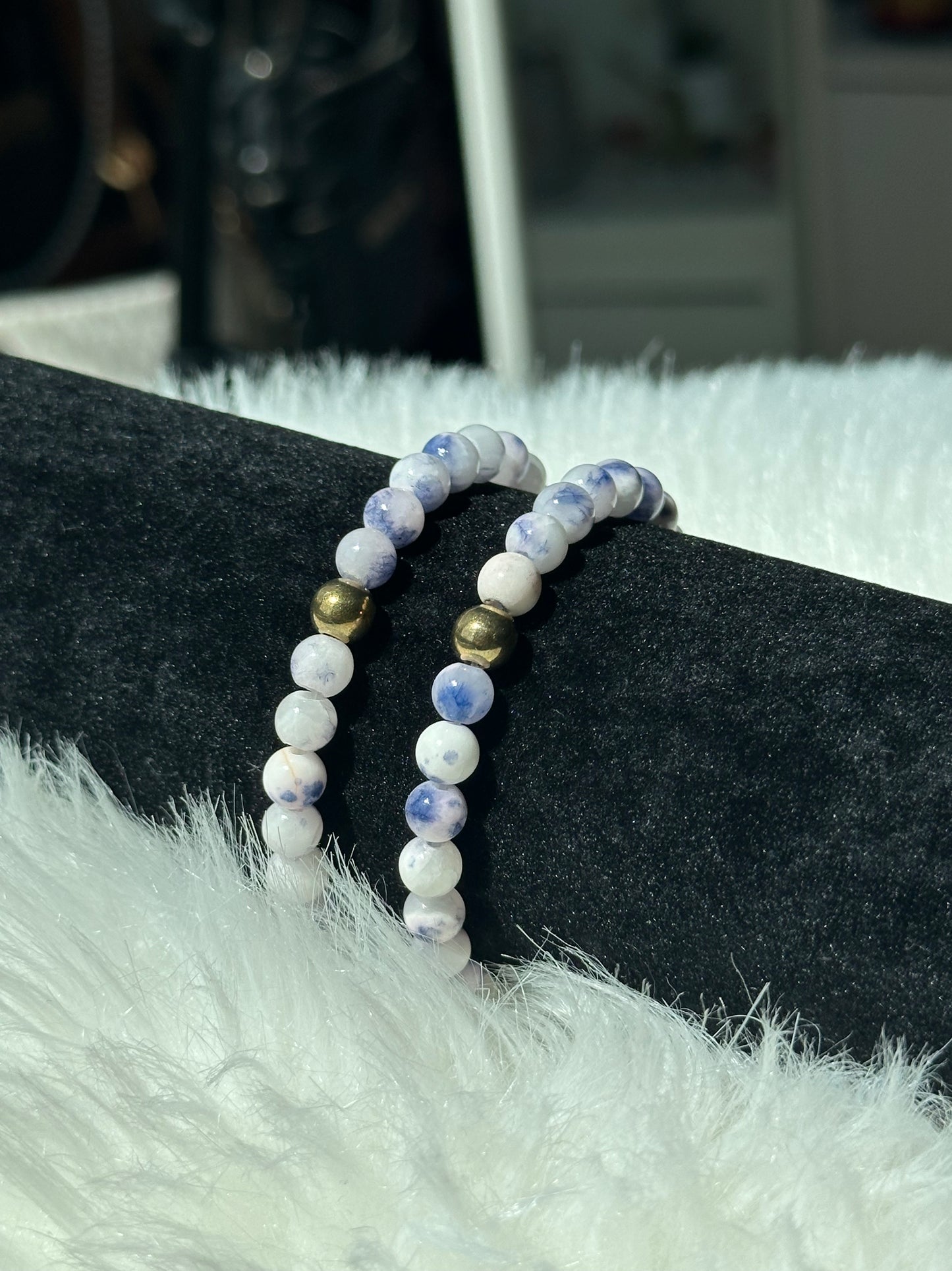 DYED JADE BRACELET